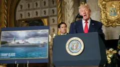 Trump Proposes New 'Golden Fleet' Battleships Named After Himself