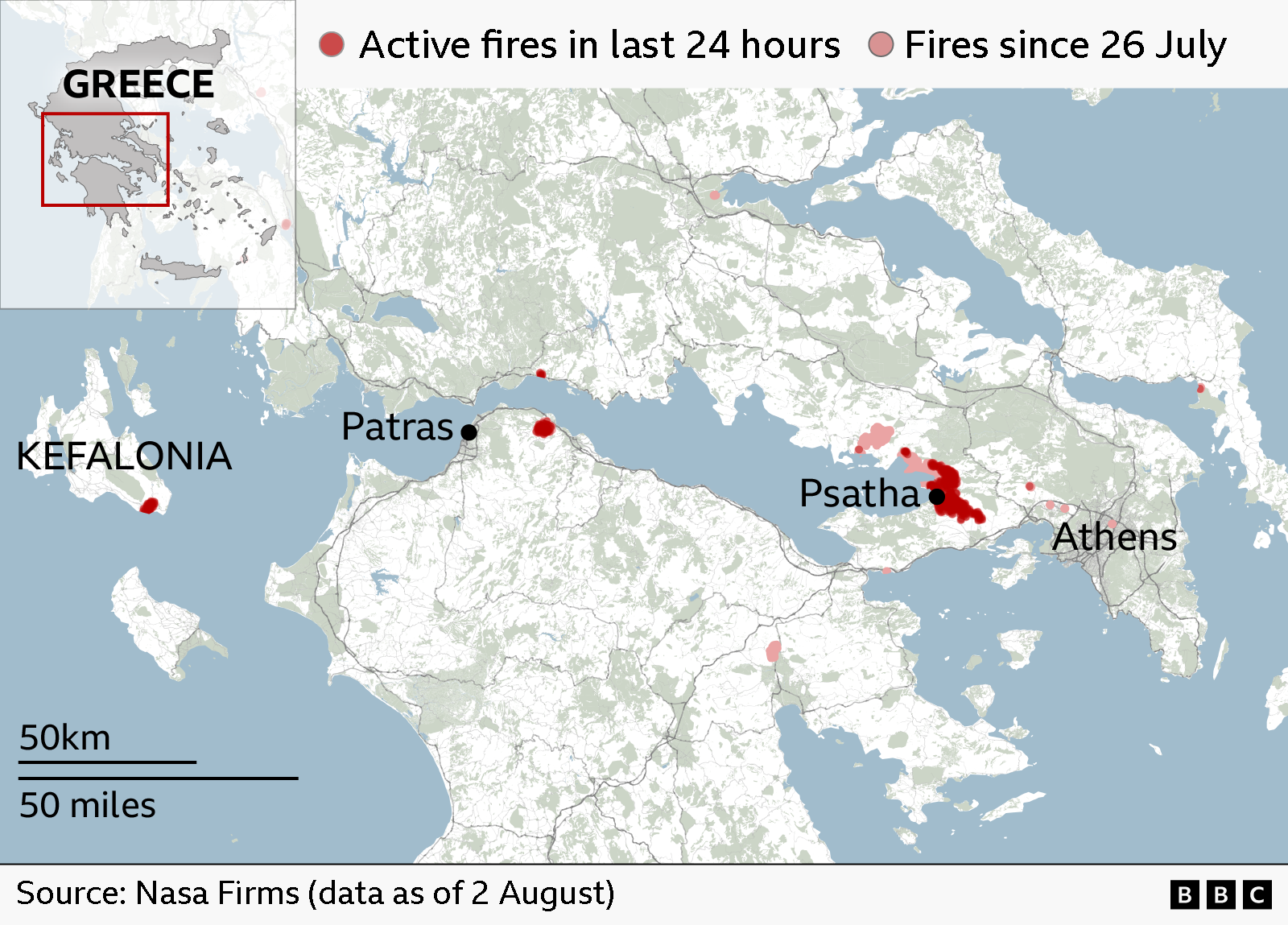 Two Crew Killed After Helicopter Collision in Greek Wildfire Fight
