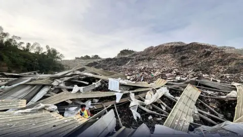 Tragedy Strikes as Landfill Collapse in the Philippines Claims One Life and Traps Many