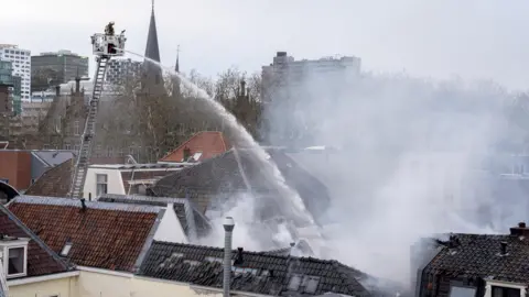 Major Fire and Explosions Erupt in Utrecht, Netherlands