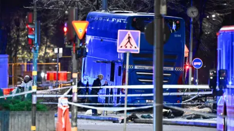 Tragedy in Stockholm: Three Dead in Bus Stop Collision