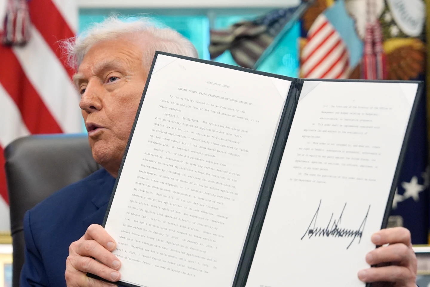 TikTok's Survival: Trump Signs Executive Order Amid National Security Concerns