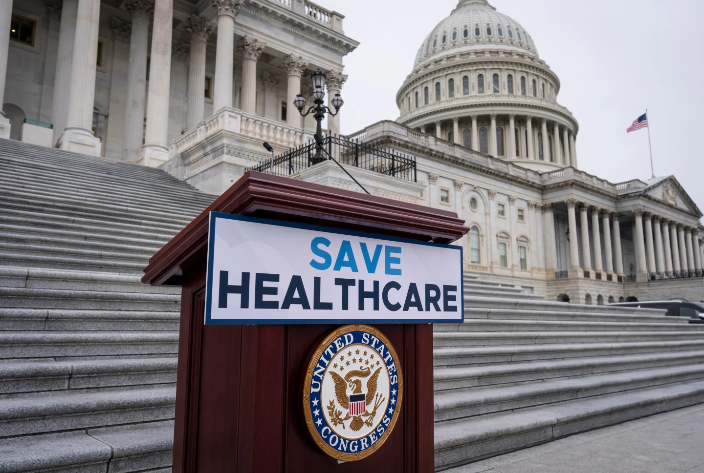 Government Shutdown Triggers Health Care Funding Dispute