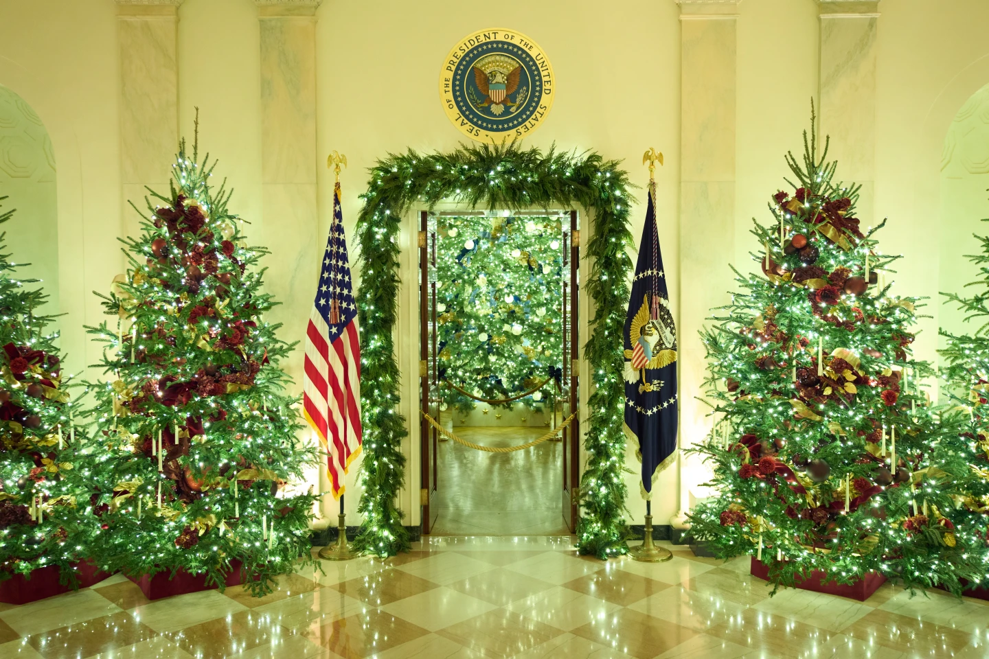 Melania Trump Reveals Holiday Decor for the White House: A Heartfelt Tribute