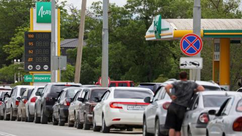 Fuel sales halted in Crimea amid Ukraine's intensified attacks, raising doubts over escalating conflict