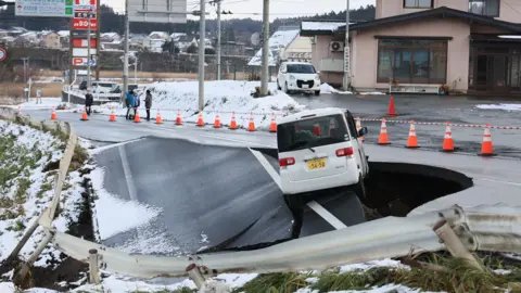Magnitude 7.5 Earthquake Injures Dozens in Northern Japan