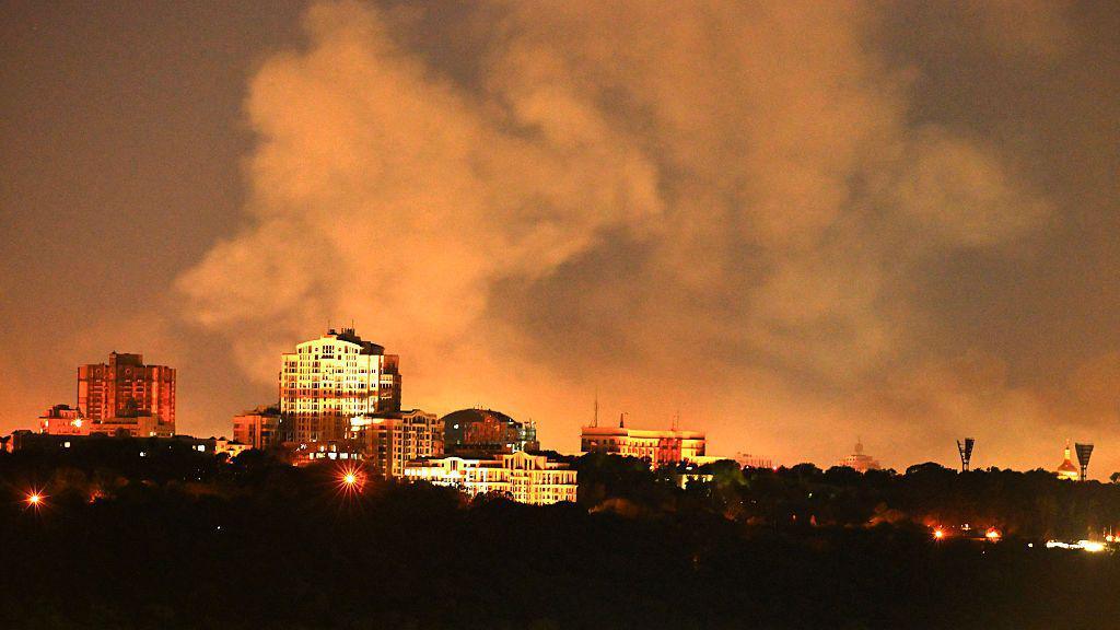 Russian missile strikes hit Kyiv, eight killed and dozens injured amid escalating war