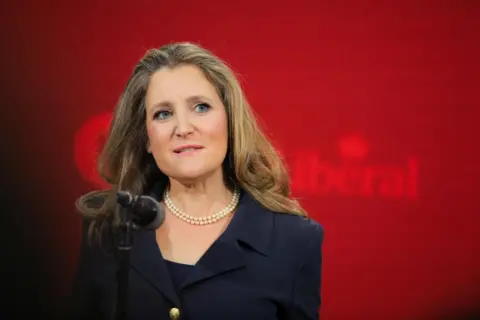 Former Canadian Deputy Prime Minister Chrystia Freeland to Advise Ukraine's President Zelensky