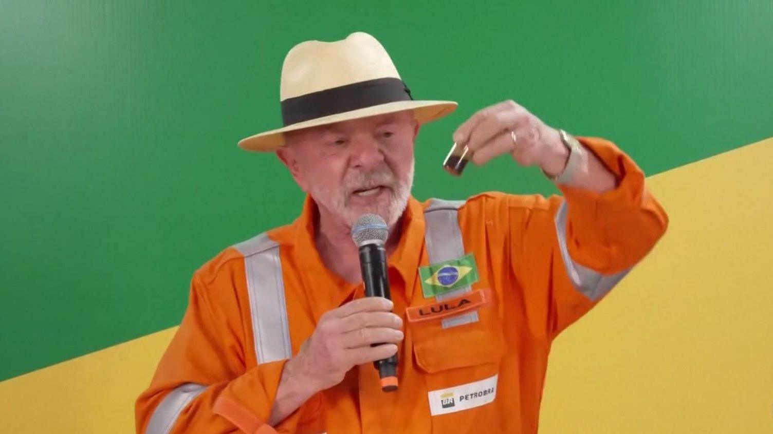 Brazil President Lula Hails Oil Discovery Near Amazon River amid Climate Debate