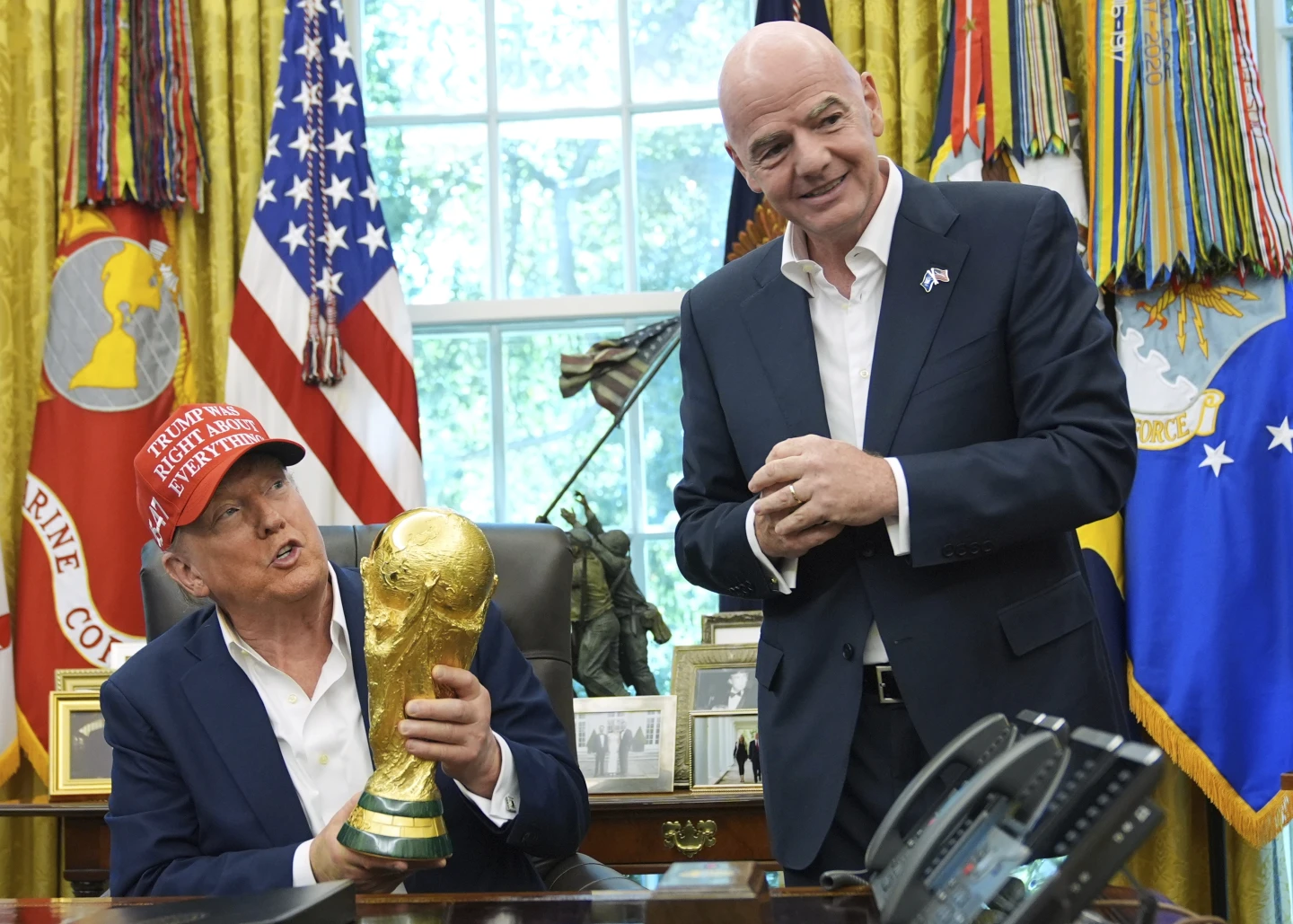 Trump Threatens to Move World Cup Matches Away from Boston Over Safety Concerns