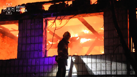 12 Rail Workers Killed in Russian Strike on Kyiv Rail Depot