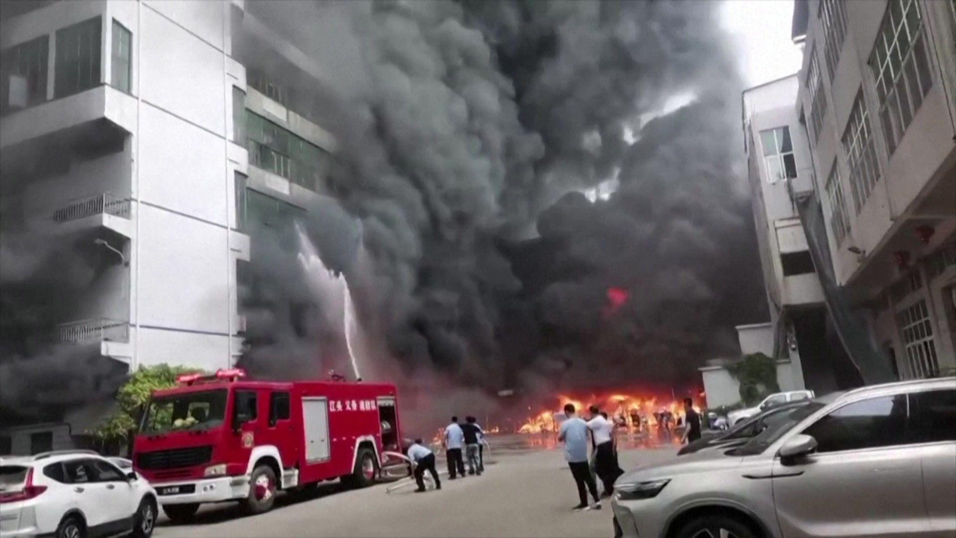 28 People Killed in Fire at Chinese Shoe Factory in Jinjiang