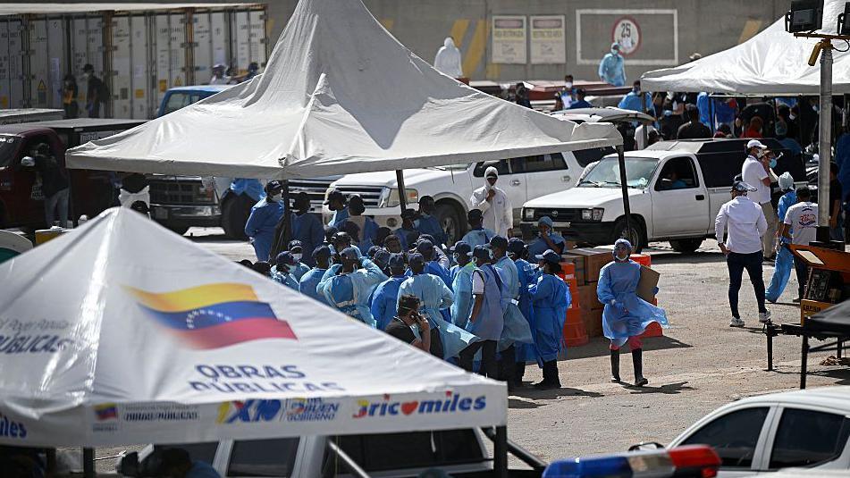 Families Await Identification at Venezuela’s Makeshift Morgue