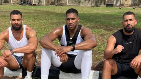Anthony Joshua Bounces Back After Car Accident in Nigeria