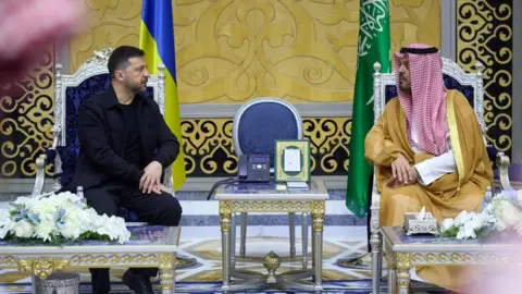 Zelensky's Saudi Visit: Offering Drone Expertise Amid Regional Security Concerns