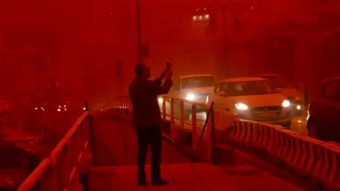 Man Dies as Severe Storms and Saharan Dust Hit Greece